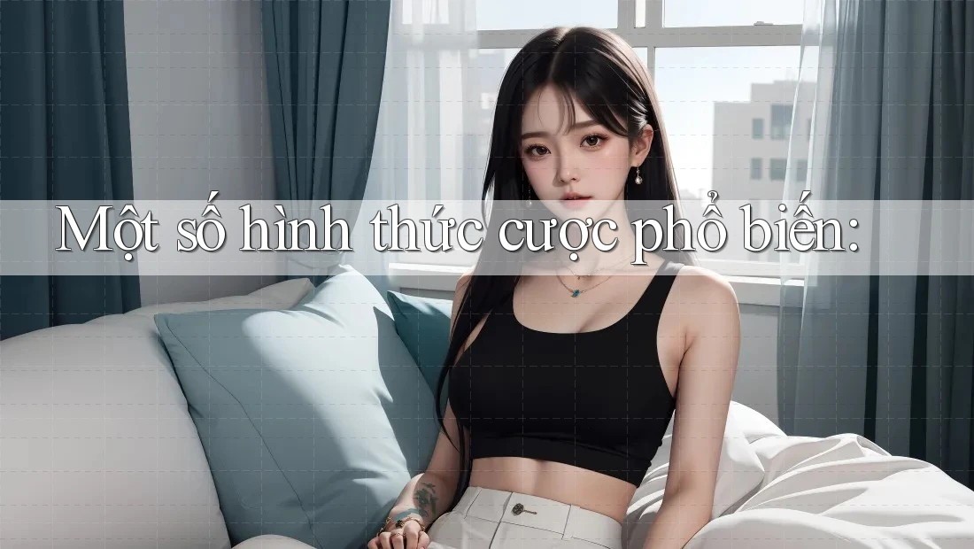 Một số hình thức cược phổ biến: Một số hình thức cược phổ biến: