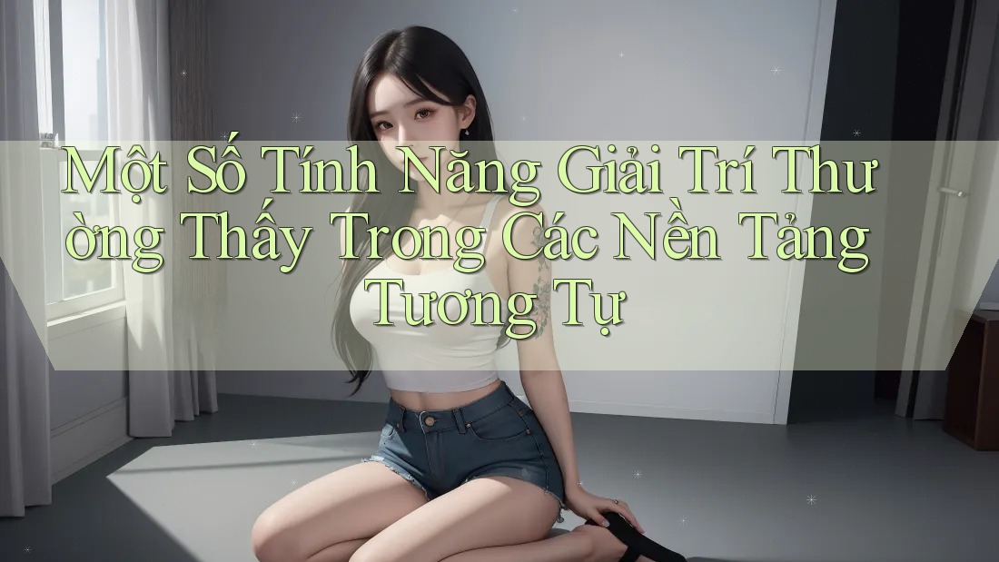 Một Số Tính Năng Giải Trí Thường Thấy Trong Các Nền Tảng Tương Tự Một Số Tính Năng Giải Trí Thường Thấy Trong Các Nền Tảng Tương Tự
