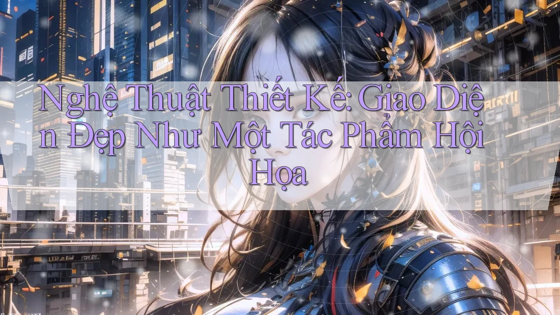 Nghệ Thuật Thiết Kế: Giao Diện Đẹp Như Một Tác Phẩm Hội Họa