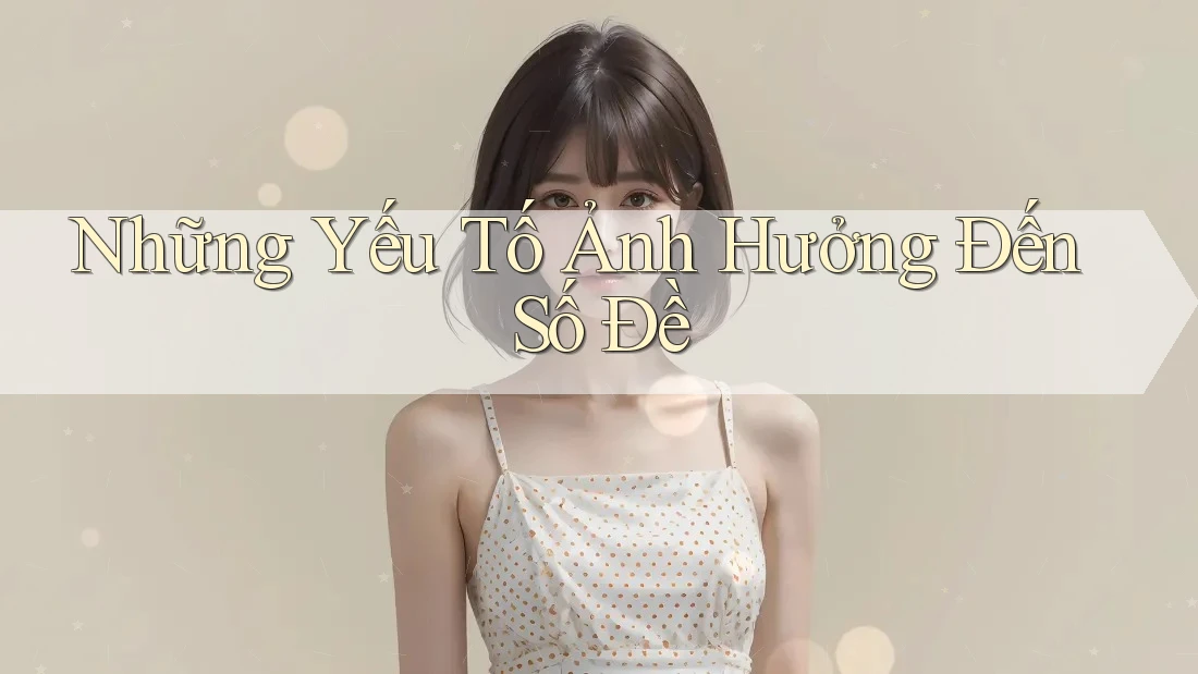 Những Yếu Tố Ảnh Hưởng Đến Số Đề Những Yếu Tố Ảnh Hưởng Đến Số Đề