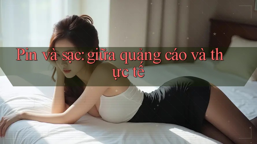 Pin và sạc: giữa quảng cáo và thực tế