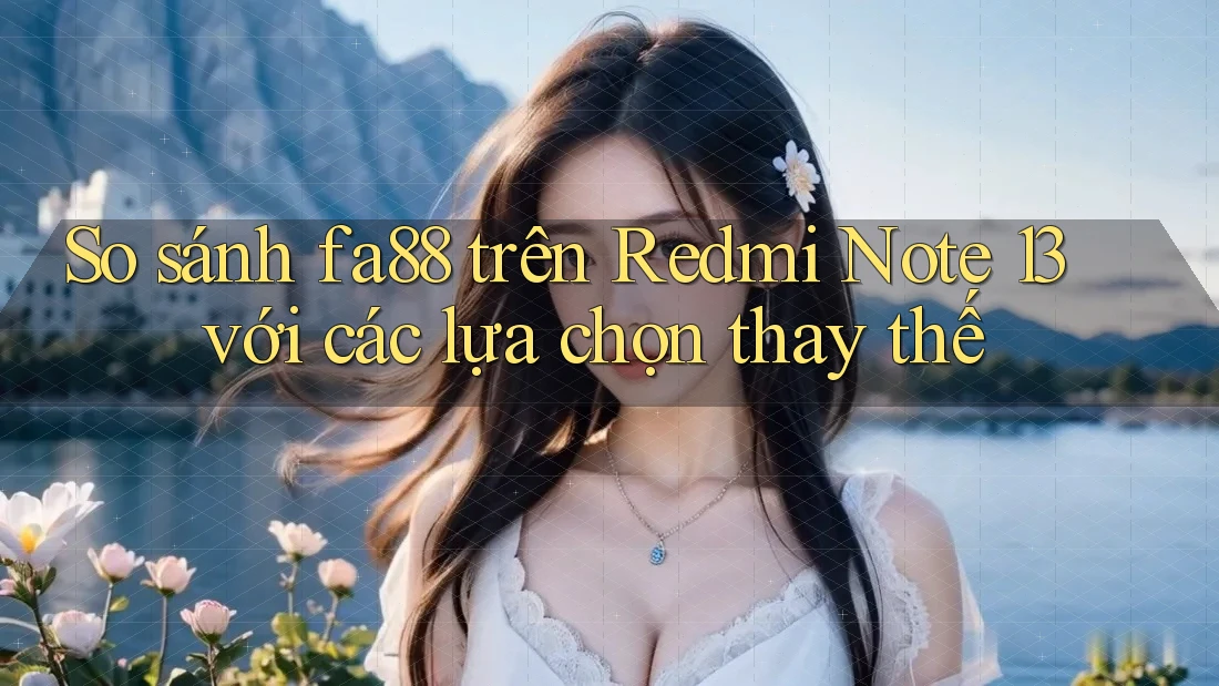 So sánh fa88 trên Redmi Note 13 với các lựa chọn thay thế