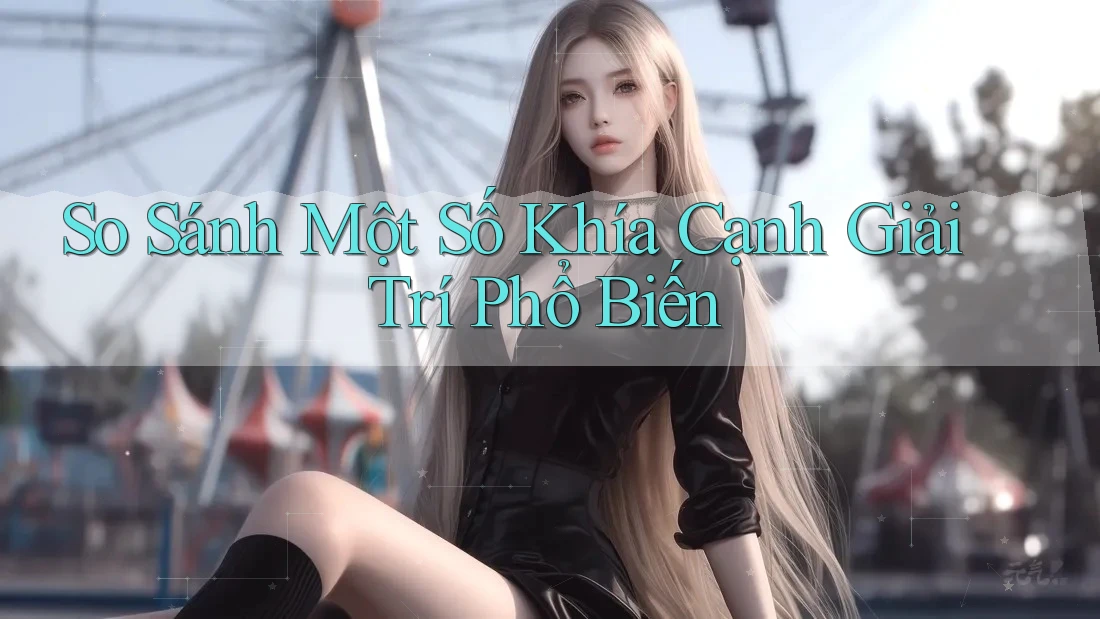 So Sánh Một Số Khía Cạnh Giải Trí Phổ Biến So Sánh Một Số Khía Cạnh Giải Trí Phổ Biến