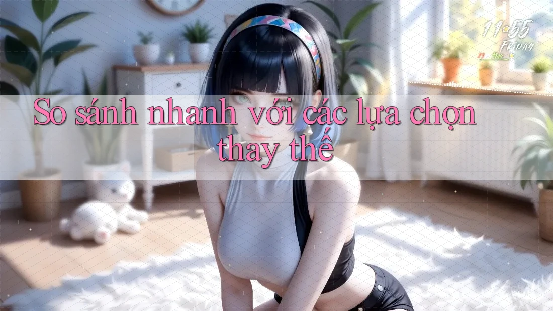 So sánh nhanh với các lựa chọn thay thế So sánh nhanh với các lựa chọn thay thế