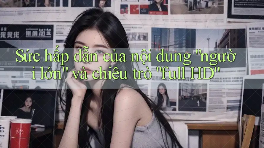 Sức hấp dẫn của nội dung “người lớn” và chiêu trò “full HD”