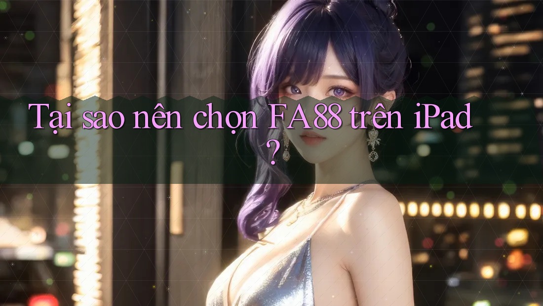 Tại sao nên chọn FA88 trên iPad?
