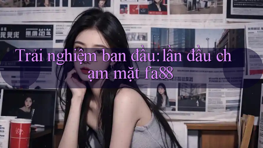 Trải nghiệm ban đầu: lần đầu chạm mặt fa88