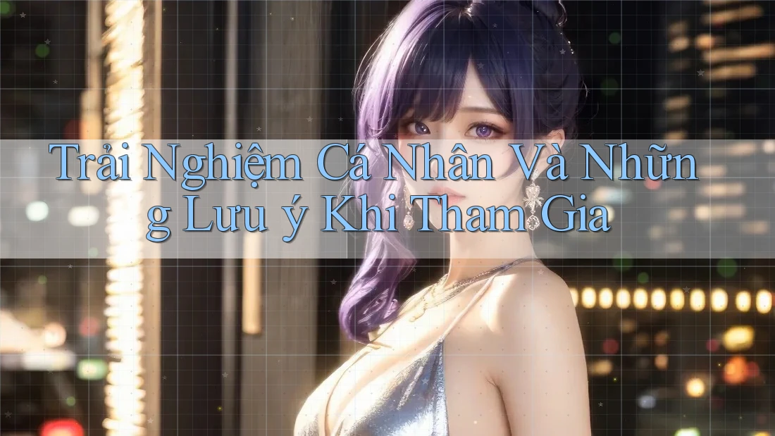 Trải Nghiệm Cá Nhân Và Những Lưu Ý Khi Tham Gia