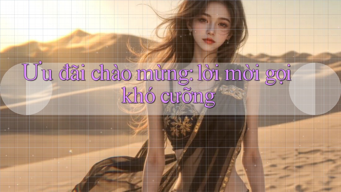 Ưu đãi chào mừng: lời mời gọi khó cưỡng