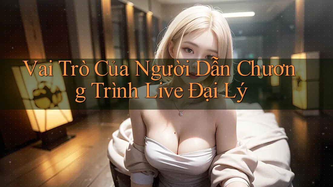 Vai Trò Của Người Dẫn Chương Trình Live Đại Lý