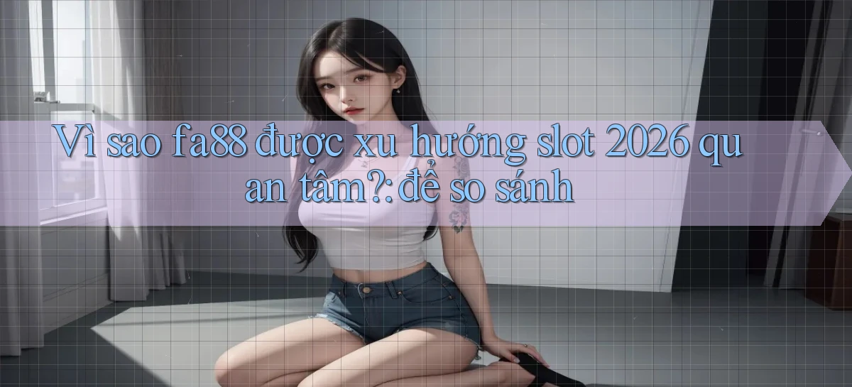 Vì sao fa88 được xu hướng slot 2026 quan tâm để so sánh